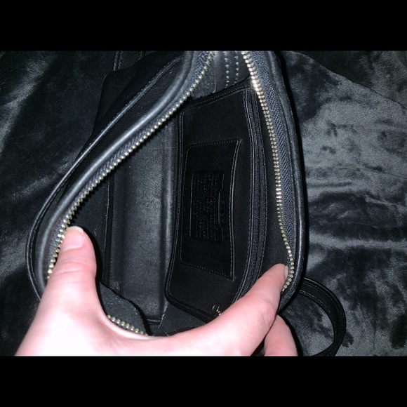 Vintage Coach Legacy Black Crossbody Bag EUC - Picture 5 of 8